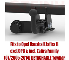 Detachable tow bar for - detachable,