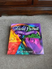 Vintage 2000 Trivial Pursuit Genus Edition Board Game Complete Excellent Con