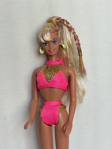 Vintage barbie splash color - barbie,