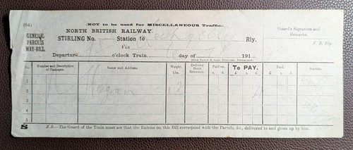 1911 north british railway - 1911,
