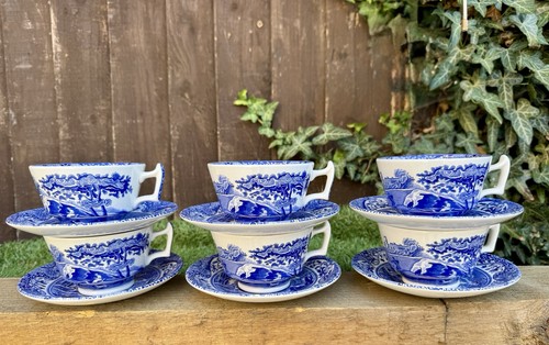 Spode blue italian tea - spode,