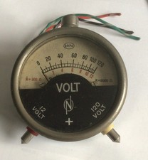1930-40s DRP DEUTSCHED REICHSPATENT  RADIO VOLTMETER - EARLY VALVE RADIOS etc