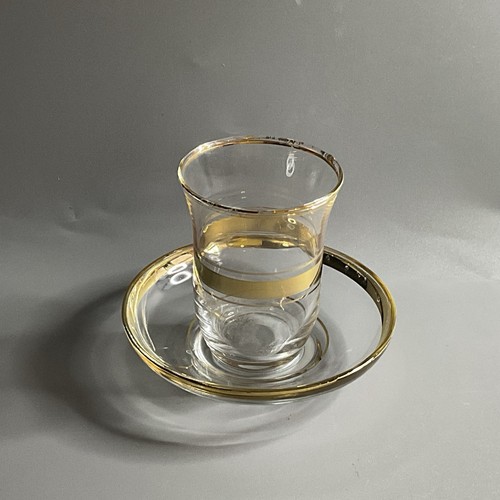 Vintage clear glass turkish - clear,