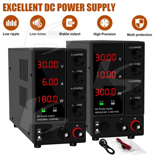 30v 10a power supply lab - 30v, dc