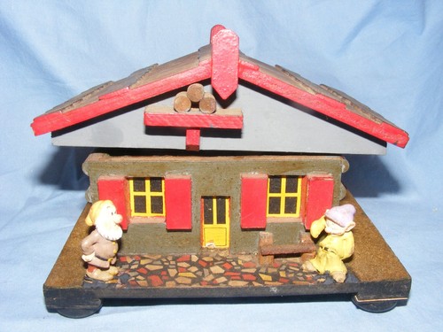 Vintage wooden musical swiss - vintage,