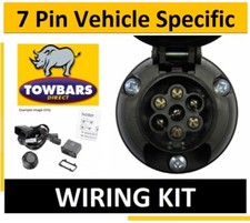 Towbar Wiring 7 Pin Kit for Ford Transit Chassis Cab MK8 2016-2024 Euro 6 / 6.2