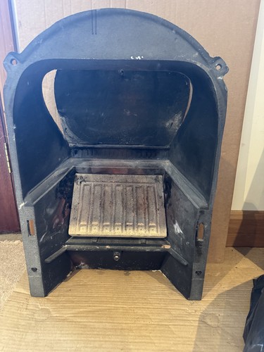 Cast iron fireplace insert - ,