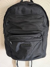Diesel Black Nylon Backpack