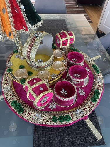 Mehndi thaal asian wedding - thaal, (asian