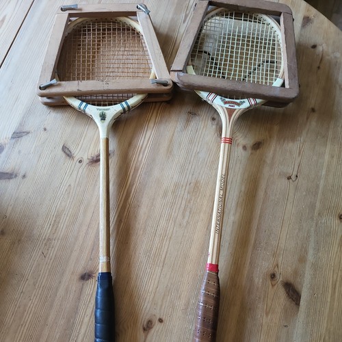 Vintage wooden dunlop - x,