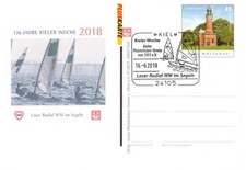 Kiel Week 2018 postal