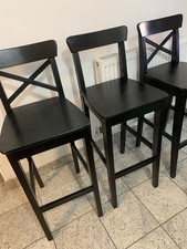 3 IKEA BREAKFAST STOOLS IN