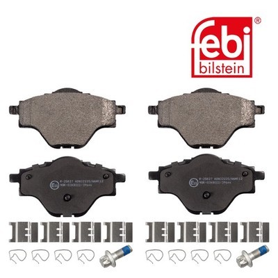 Febi 116242 brake pad set - 116242, high
