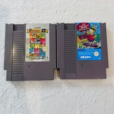Nintendo Nes Games Bundle Simpsons And Track And Field 2