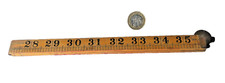 Tool Ruler Wooden Fold Open
