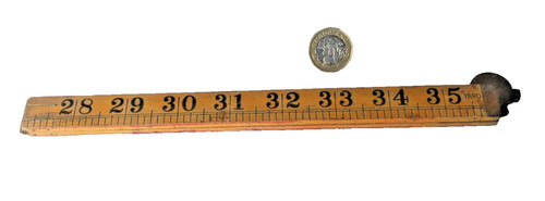 Tool ruler wooden fold open - wooden,