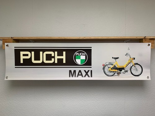 Puch maxi banner - maxi, moped