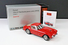 Boxed 1/18 CMC  M-046 Ferrari 250 GT Berlinetta Passo Corto (SW) (1961) diecast