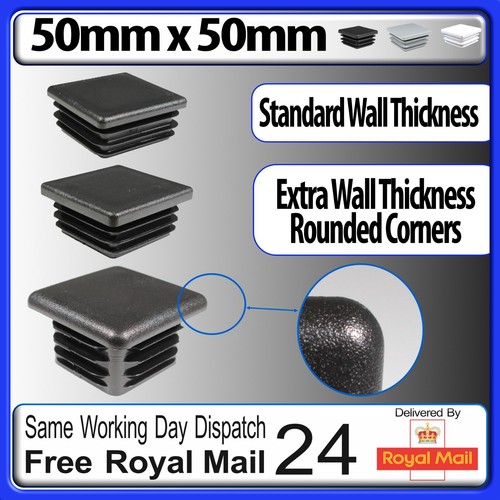 50x50mm square plastic - 50x50mm,