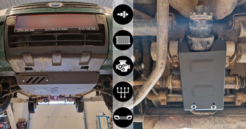 Steel skid plate sump - steel,