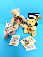 Steiff & Merrythought Vintage Limited Edition Miniatures Extremely Rare Mint’
