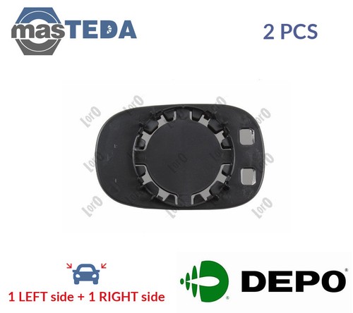 1226g01 rear view mirror glass - view,