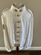 ROYAL REGIMENT OF SCOTLAND PIPERS TUNIC WHITE CHEST APPROX 120CM BRITISH ARMY