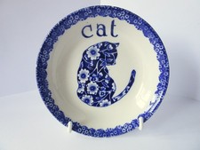 BLUE & WHITE CALICO CERAMIC