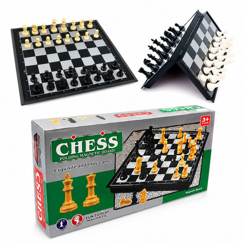 High class chess set ivory - high,