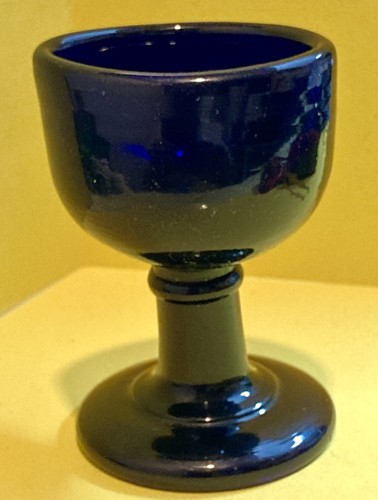 Vintage cobalt blue glass - blue,