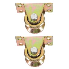  2pcs Small Pulley Block Silent Pulley Wheel Heavy Duty Pulley Wheels for Track