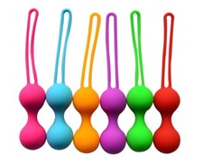 Kegel Exercise Duo Geisha Vaginal Muscle Tightening Fast Movement Inside Balls