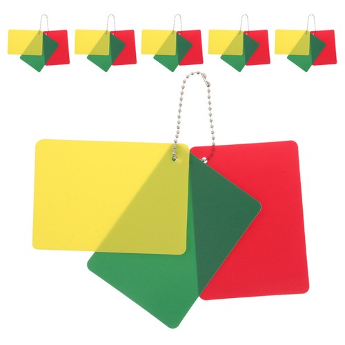 Portable soccer referee cards - referee,