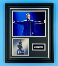 Robbie Williams Signed Photo