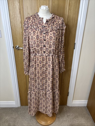 Cefinn isla peach midi - peach, dress