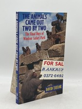 The Animals Came Out Two by Two David Taylor PB Robson Books Zoo Safari Park