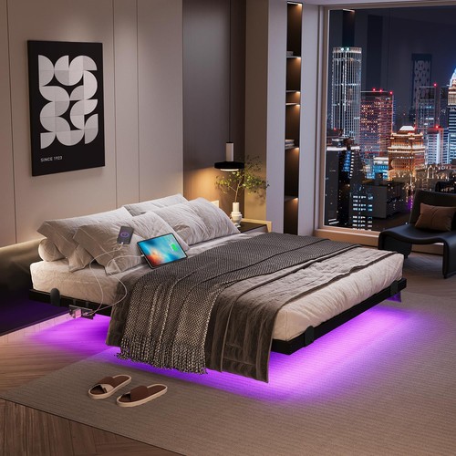 Floating bed frame - frame, 14