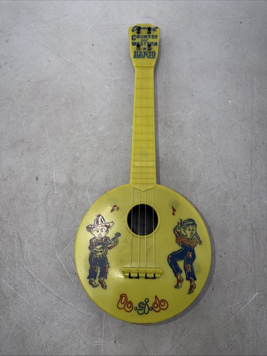 Vintage carnival banjo toy - carnival,
