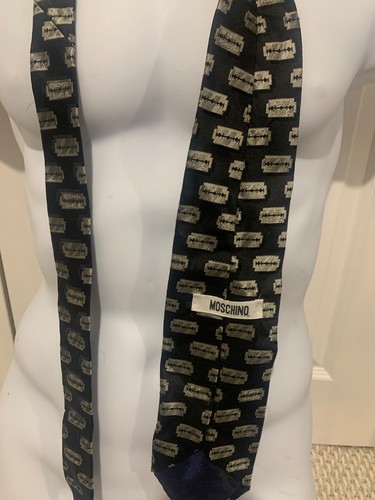 Moschino men tie - men's, silk