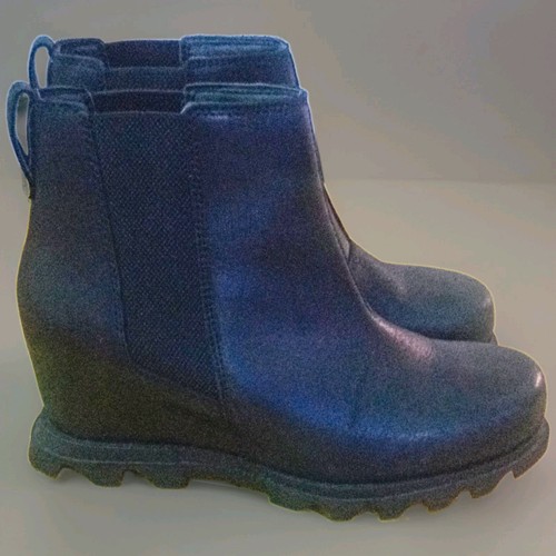 New sorel lexie wedge - new, boots