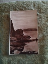 W. H. Smith Postcard Preston Cliffs Paignton Posted 1924