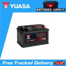 Yuasa YBX3100 SMF Battery - 12V 71Ah 680CCA - 3Yr Warranty