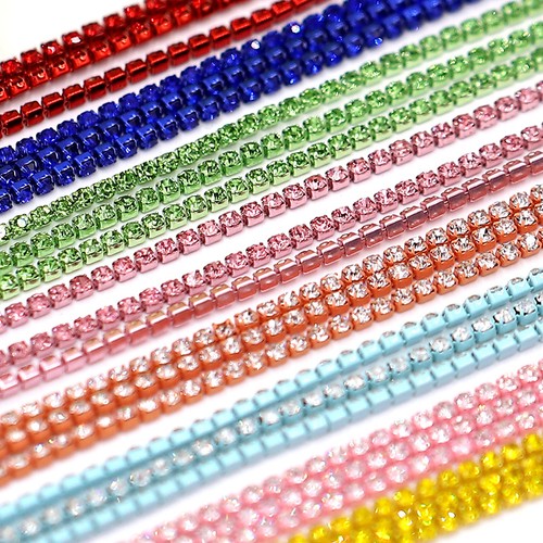 10yards crystal rhinestone - crystal,