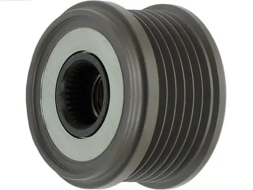 Alternator clutch pulley