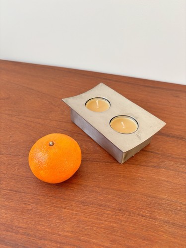 Vintage modernist tealight - vintage,