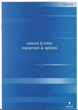 Peugeot 106 Specifications 2002-03 UK Brochure Independence Zest Quiksilver GTi