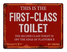 First Class Toilet | Retro