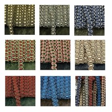 Traditional Gimp Braid Trim Upholstery 18 Colours 11mm Wide Sold by Metre G15