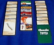 Cluedo Cards Spare Pieces 2003 - Please choose:-