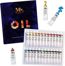 MozArt Oil Paint Set 24 x 12ml